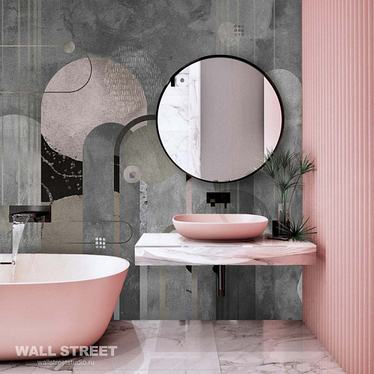 Фотообои в интерьере артикул Deco 8, DECO, Wall street