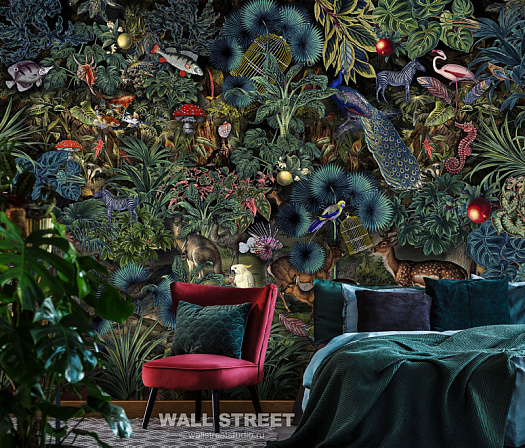 Фотообои в интерьере артикул Eden 2, ЭДЕМ / EDEN, Wall street