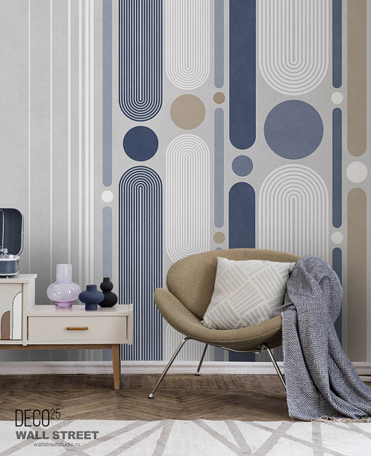 Фотообои в интерьере артикул DECO 25 32, DECO 25, Wall street