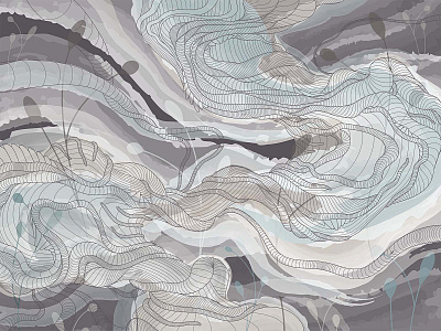 Фотообои Waves 6, ВОЛНЫ / WAVES, Wall street