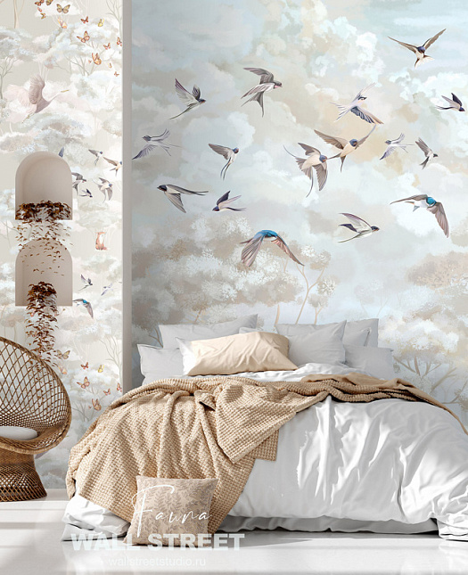 Фотообои в интерьере артикул Fauna 7, FAUNA, Wall street Фотообои в интерьере артикул Fauna 7, FAUNA, Wall street